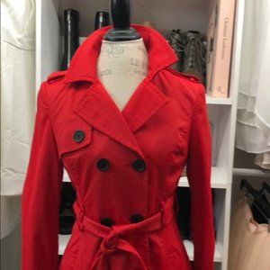 New condition - Gorgeous red trench